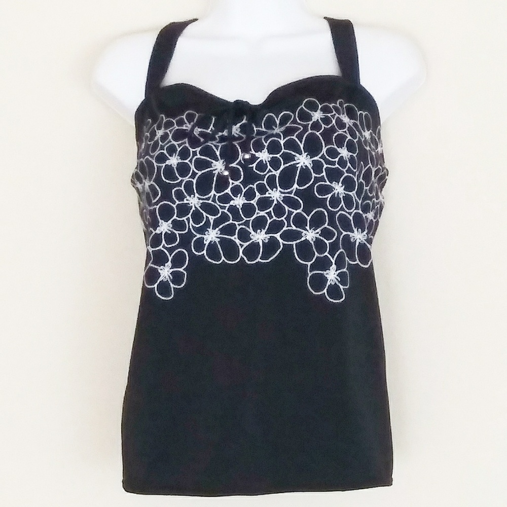 Avenue Plus Size Swim Top SZ-20W